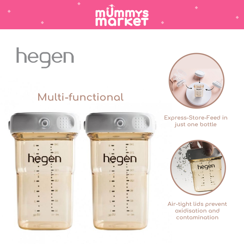 Hegen PCTO™ 240ml/8oz Breast Milk Storage PPSU (2-Pack)